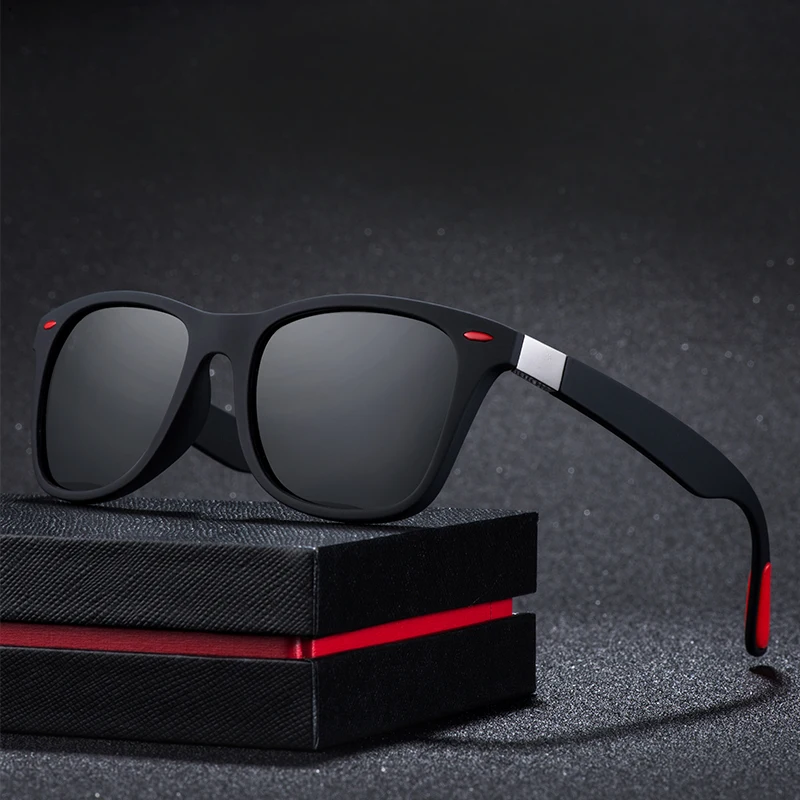 Polarized Sunglasses Men Women Classic Rivet Square Frame Sun glasse for Men Driving Vintage Brand Designer Goggles UV400 Gafas
Polarized Sunglasses Men Women Classic Rivet Square Frame Sun glasse for Men Driving Vintage Brand Designer Goggles UV400 Gafas