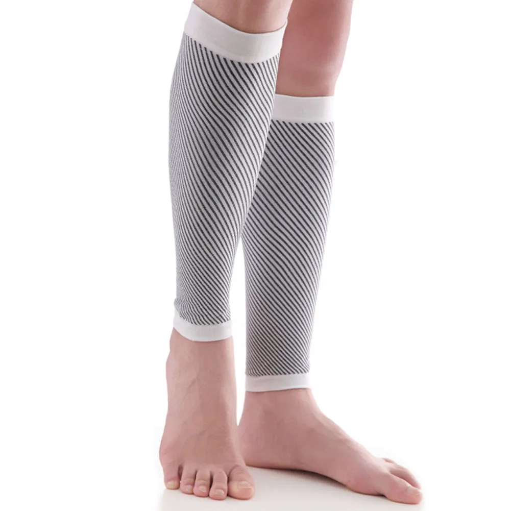 2PCS Exercise High Elastic Leg Sleeve Protect Calf Support Outdoor Sports Fitness Stripe Pattern Soft Compression Socks Hiking
2PCS Exercise High Elastic Leg Sleeve Protect Calf Support Outdoor Sports Fitness Stripe Pattern Soft Compression Socks Hiking