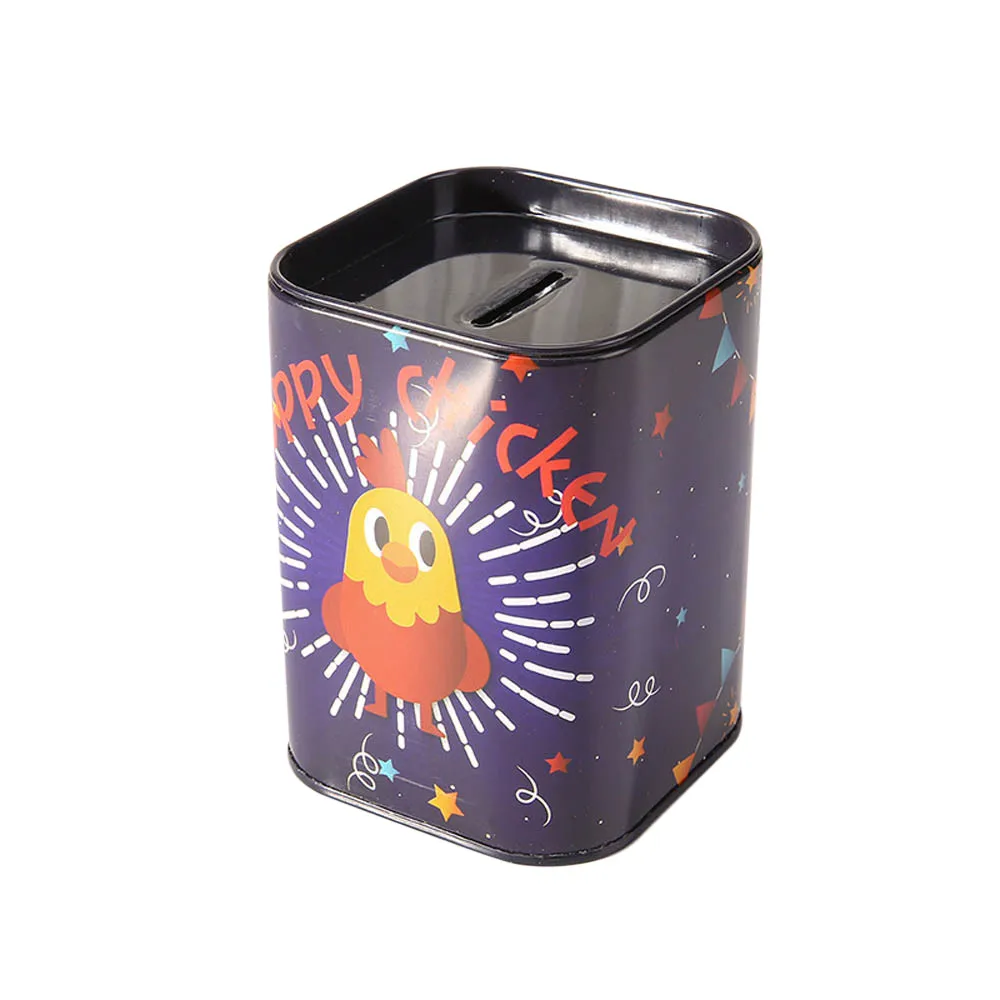 7.5*10.7cm Square Chicken Banco Metal Iron Tin Coin Piggy Bank Good Habits Money Saving Box Kid Coin Bank Money Box Kids Gift
7.5*10.7cm Square Chicken Banco Metal Iron Tin Coin Piggy Bank Good Habits Money Saving Box Kid Coin Bank Money Box Kids Gift