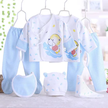 Cotton Newborn Baby Sets (5/7pcs/set) Clothes + Pants Infant Underwear Set Pajamas Clothing Suit For 0-3M Baby Clothes
Cotton Newborn Baby Sets (5/7pcs/set) Clothes + Pants Infant Underwear Set Pajamas Clothing Suit For 0-3M Baby Clothes