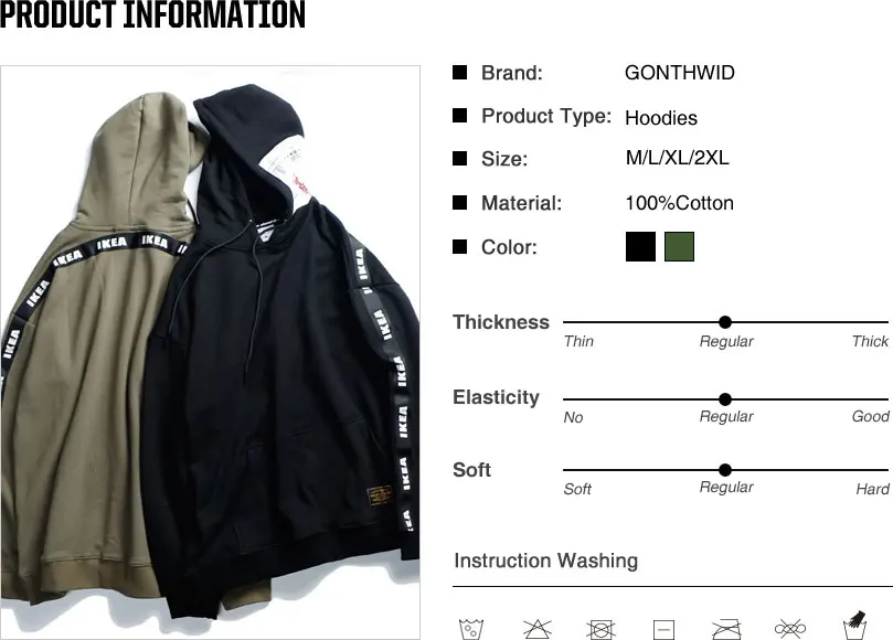 Ribbon Cross Shoulder Hoodies