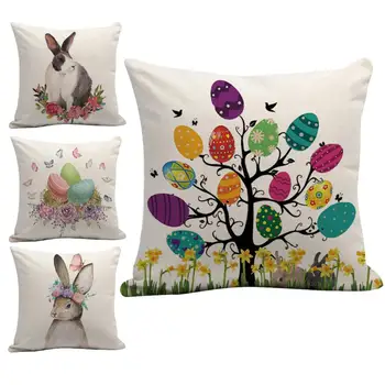 Lovely Easter Rabbit Egg Pattern Throw Pillow Case Sofa Bed Cushion Cover Home Car Decor Fashion
Lovely Easter Rabbit Egg Pattern Throw Pillow Case Sofa Bed Cushion Cover Home Car Decor Fashion