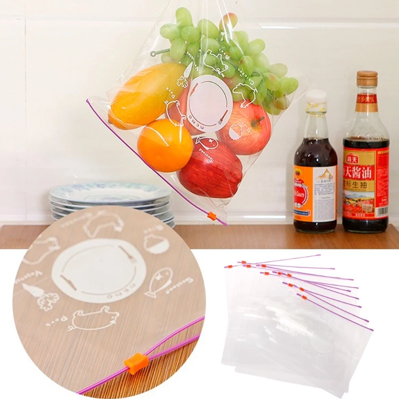 Wholesale Reusable Fresh Food Preservative Bag Zip-Locked Seal Sack Fridge Fruit Container May06
Wholesale Reusable Fresh Food Preservative Bag Zip-Locked Seal Sack Fridge Fruit Container May06