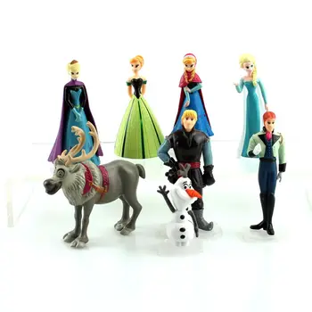 Disney Princess Toys 8Pcs/Set Frozen Elsa Anna Action Figure Kristoff Sven Olaf PVC Model Dolls Collection Birthday Gift Toys
Disney Princess Toys 8Pcs/Set Frozen Elsa Anna Action Figure Kristoff Sven Olaf PVC Model Dolls Collection Birthday Gift Toys