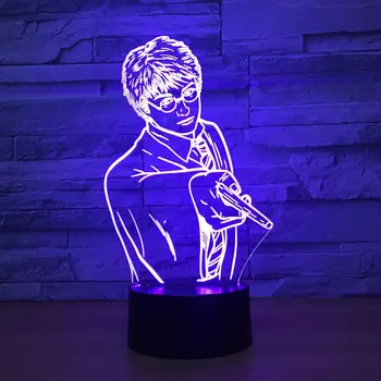 Handsome Men 3D Night Light LED Baby Sleeping Night Lamp Remote Touch Switch USB 7 Color Change Table Desk Lampe Best Gift
Handsome Men 3D Night Light LED Baby Sleeping Night Lamp Remote Touch Switch USB 7 Color Change Table Desk Lampe Best Gift