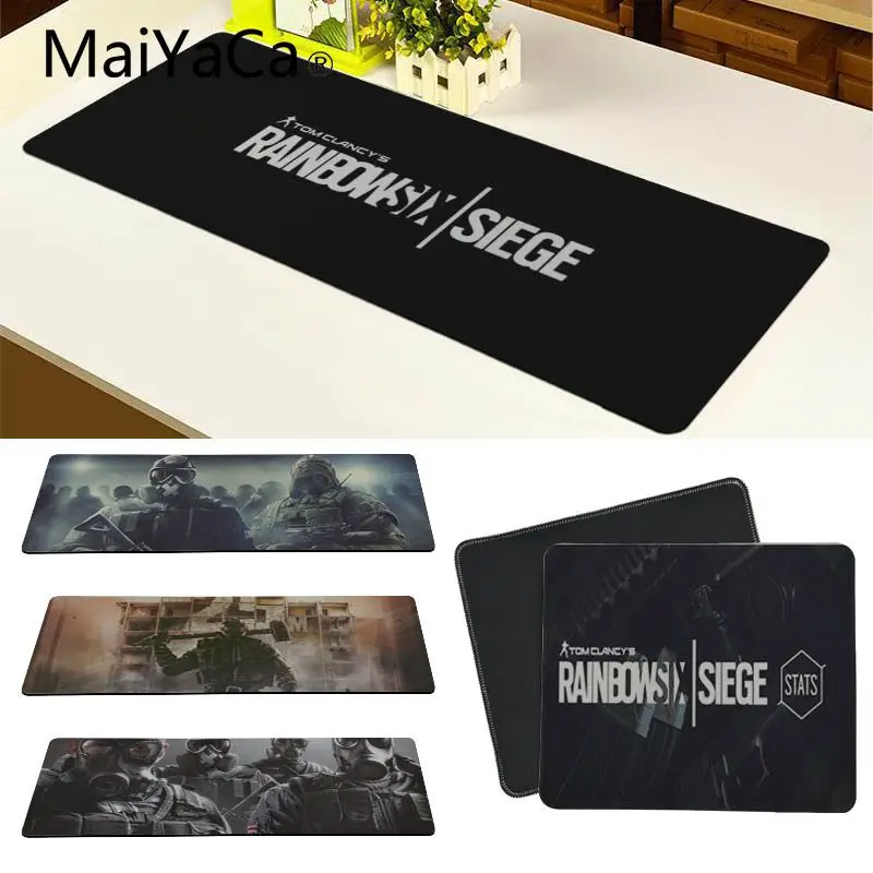 MaiYaCa New Design Rainbow Six Unique Desktop Pad Game Mousepad Large Thicken Comfy Waterproof Gaming Rubber Mouse Pad
MaiYaCa New Design Rainbow Six Unique Desktop Pad Game Mousepad Large Thicken Comfy Waterproof Gaming Rubber Mouse Pad