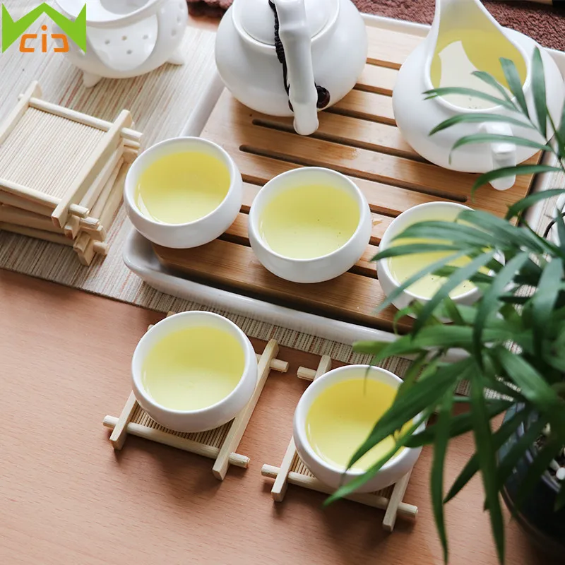 WCIC Bamboo Coaster Heat Insulation Tea Cup Tray Pad Anti Scald Placemat Handmade Table Mat Tea Pot Holder Kitchen Accessories
WCIC Bamboo Coaster Heat Insulation Tea Cup Tray Pad Anti Scald Placemat Handmade Table Mat Tea Pot Holder Kitchen Accessories