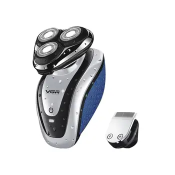 VGR Mini electric shaver Rechargeable wet dry rotary shaving machine USB charger facial groomer kit electric razor for men
VGR Mini electric shaver Rechargeable wet dry rotary shaving machine USB charger facial groomer kit electric razor for men