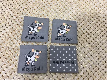 center fold woven label / main label/ clothing tags /garment label /customized cute pattern labels
center fold woven label / main label/ clothing tags /garment label /customized cute pattern labels