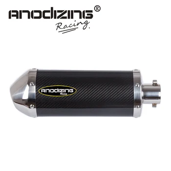 36-51MM Universal Motorcycle dirt bike exhaust escape real carbon fiber Scooter Exhaust Muffle Fit for YAMAHA
36-51MM Universal Motorcycle dirt bike exhaust escape real carbon fiber Scooter Exhaust Muffle Fit for YAMAHA