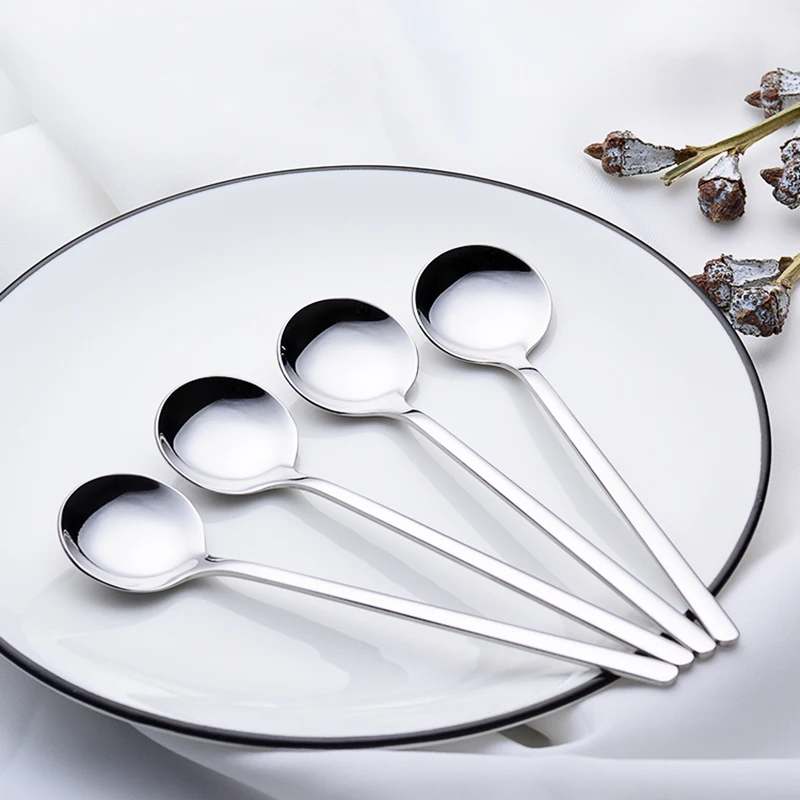 4Pcs/8Pcs Set Karean Coffee Spoon Stainless Steel With Slim Handle Spoon Tea Home Kitchen Tableware Spoons
4Pcs/8Pcs Set Karean Coffee Spoon Stainless Steel With Slim Handle Spoon Tea Home Kitchen Tableware Spoons