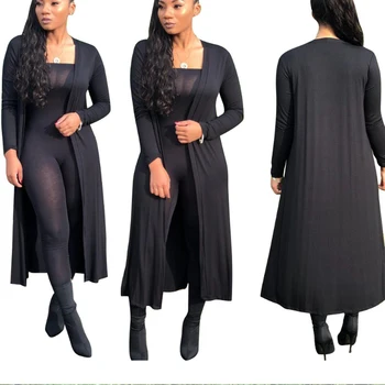 Women Two Piece Set Black Dress Smock Cloak Coat+Jumpsuit Logging Pants Ladies Autumn Outfits Femme Sexy Long Sleeve Women Set
Women Two Piece Set Black Dress Smock Cloak Coat+Jumpsuit Logging Pants Ladies Autumn Outfits Femme Sexy Long Sleeve Women Set