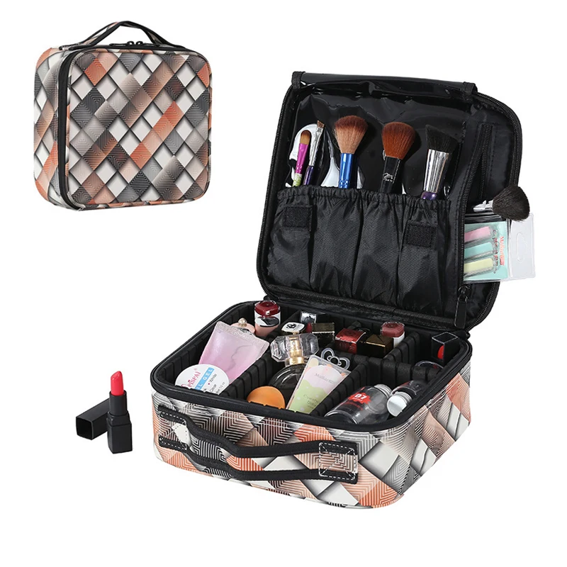 Leather Women Cosmetic Bag For Travel Makeup Organizer Toiletries Storage Case Waterproof Make Up Brush Container Large Suitcase
Leather Women Cosmetic Bag For Travel Makeup Organizer Toiletries Storage Case Waterproof Make Up Brush Container Large Suitcase