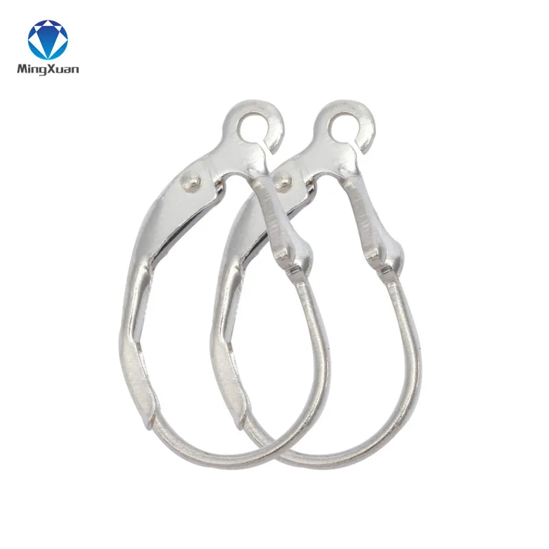 MINGXUAN 10pcs/lot 925 Sterling Silver Earrings Settings Clasps & Hook Pure Silver Earring Findings DIY Ear Jewelry
MINGXUAN 10pcs/lot 925 Sterling Silver Earrings Settings Clasps & Hook Pure Silver Earring Findings DIY Ear Jewelry