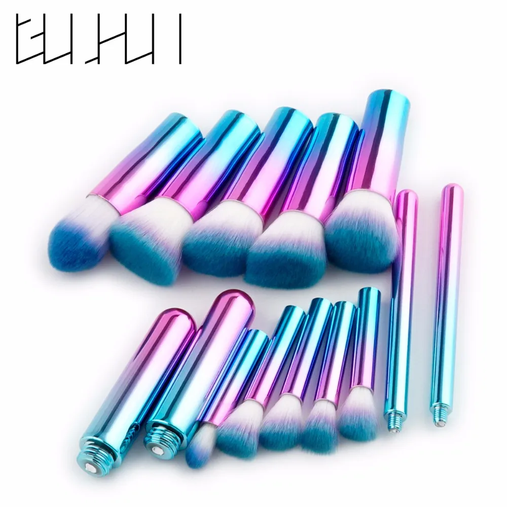 GUJHUI New 10pcs Makeup Brushes Set Pro Powder Foundation Eye Shadow Blending Make Up Brush Kit Soft Synthetic Hair For Beauty
GUJHUI New 10pcs Makeup Brushes Set Pro Powder Foundation Eye Shadow Blending Make Up Brush Kit Soft Synthetic Hair For Beauty