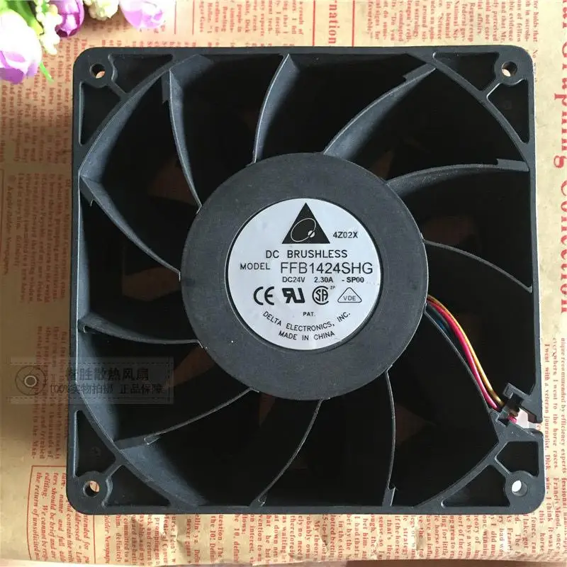 New Radiator CPU Cooler Fan For Industrial PC Case Server Inverter FFB1424SHG 140*140*50mm 14cm 24V 2.3A Cooling PWM 3 Pin
New Radiator CPU Cooler Fan For Industrial PC Case Server Inverter FFB1424SHG 140*140*50mm 14cm 24V 2.3A Cooling PWM 3 Pin