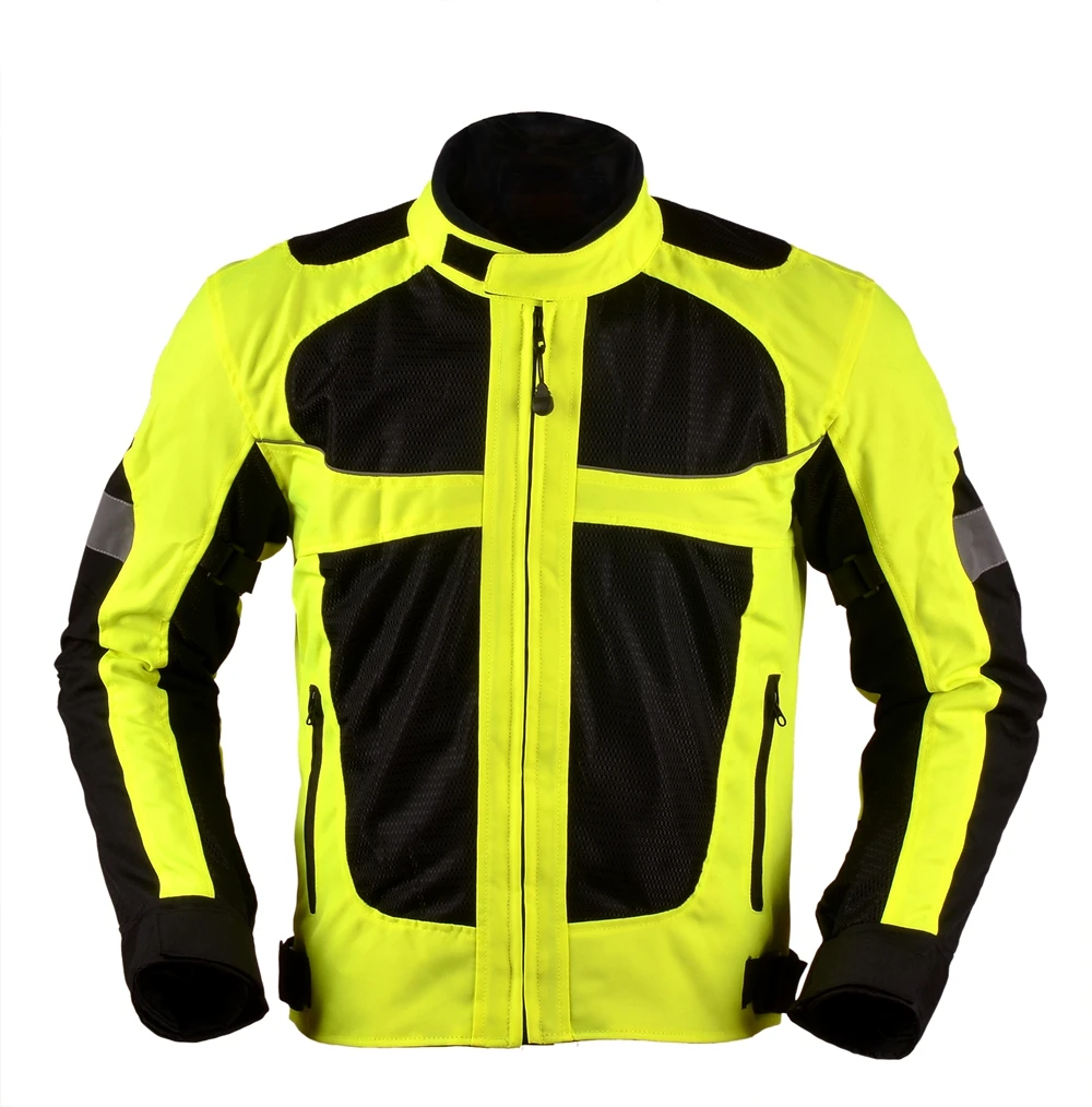 Motorcycle mesh breathable reflecive jacket racing jacket city road jacket Fluorescent green twinset
Motorcycle mesh breathable reflecive jacket racing jacket city road jacket Fluorescent green twinset