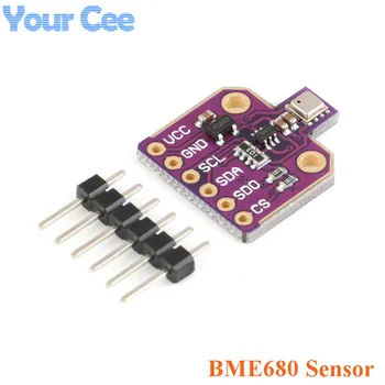 BME680 Digital Temperature Humidity Pressure Sensor CJMCU-680 High Altitude Sensor Module Development Board
BME680 Digital Temperature Humidity Pressure Sensor CJMCU-680 High Altitude Sensor Module Development Board