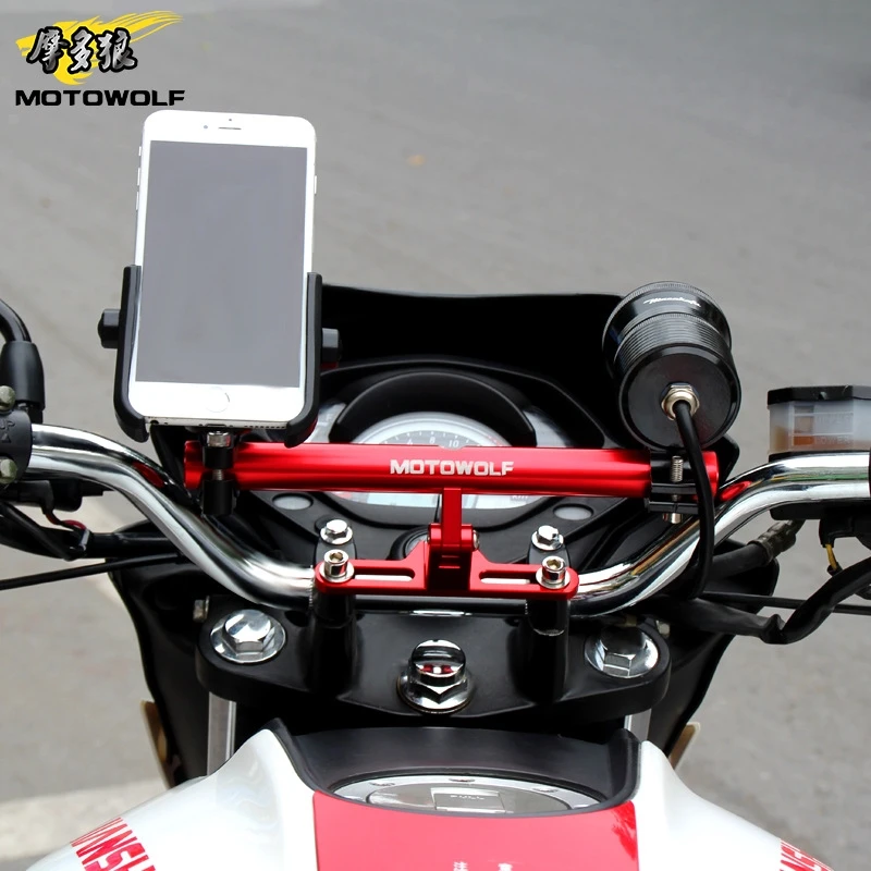BuzzLee Universal Scooter Motorcycle Aluminum Alloy Extended bracket crossbar Holder Rod Motorbike Mobile Phone Holder
BuzzLee Universal Scooter Motorcycle Aluminum Alloy Extended bracket crossbar Holder Rod Motorbike Mobile Phone Holder