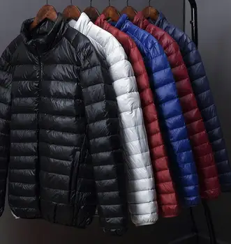 Men's Down Jacket 2020 High Quality Ultra Light 90% White Duck Down Jackets Casual Portable Winter Coat for Men Down Parkas
Men's Down Jacket 2020 High Quality Ultra Light 90% White Duck Down Jackets Casual Portable Winter Coat for Men Down Parkas