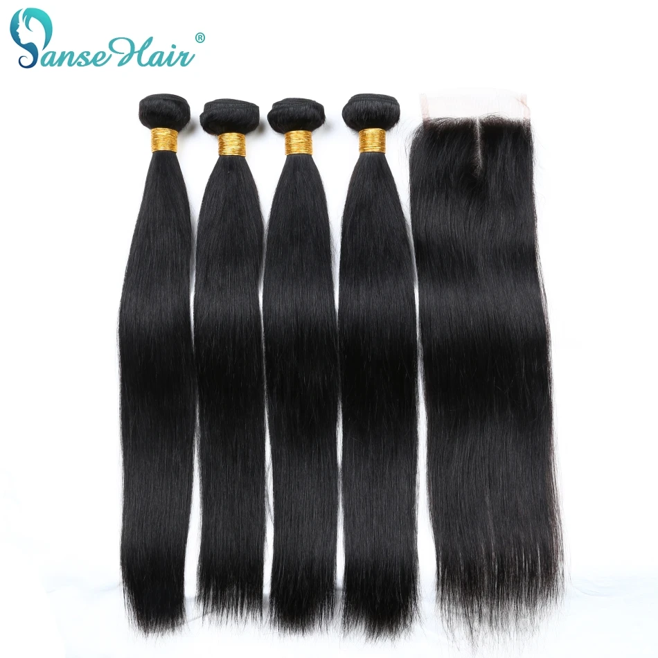 Panse Hair 4 Bundles With Closure Malaysian Straight Human Hair 4 Pcs Per Lot Human Hair Weaving Customized 8-28 Inches Non Remy
Panse Hair 4 Bundles With Closure Malaysian Straight Human Hair 4 Pcs Per Lot Human Hair Weaving Customized 8-28 Inches Non Remy
