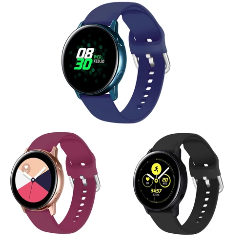 Ktab Silicone Straps for Samsung Galaxy Watch Active Band 20mm Soft Waterproof Silicone Sport for Galaxy Watch 42mmWatch Strap
Ktab Silicone Straps for Samsung Galaxy Watch Active Band 20mm Soft Waterproof Silicone Sport for Galaxy Watch 42mmWatch Strap
