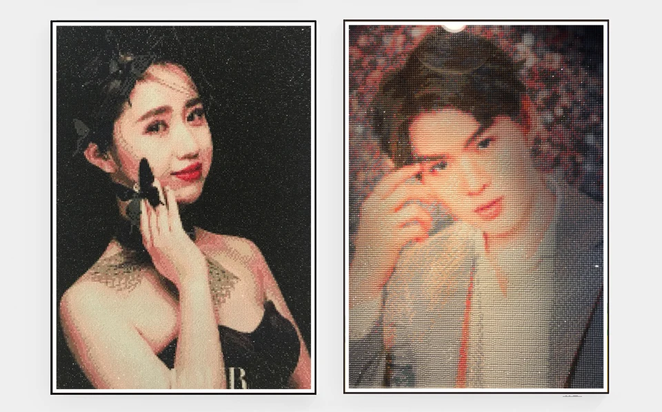 Description Picture 6 of itemPhoto Custom Diamond Painting Cross Stitch Full Square Picture of Rhinestone DIY Diamond Mosaic Diamond Embroidery Sale