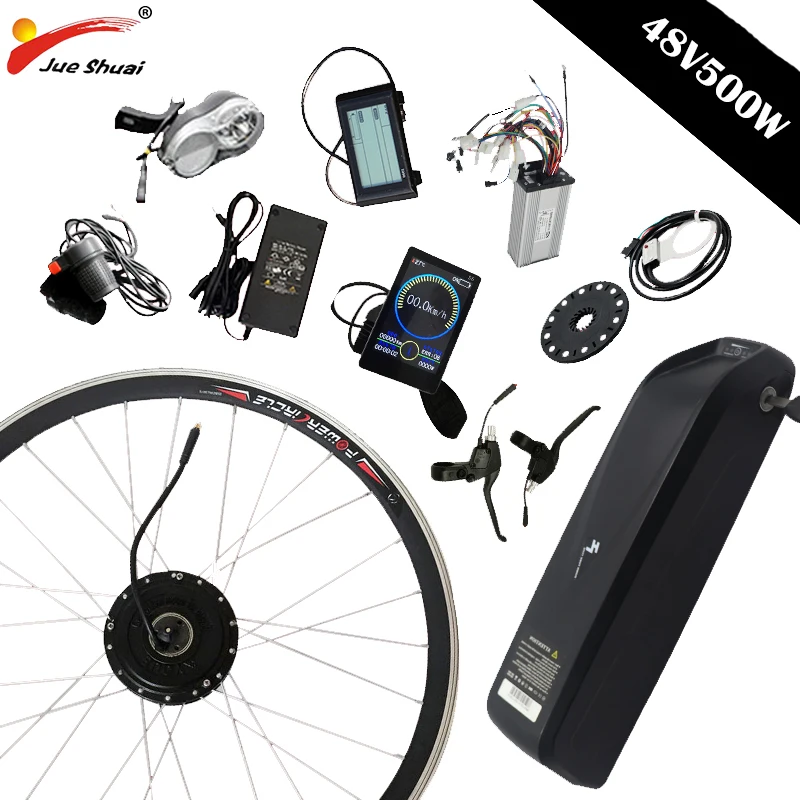 48V500W Electric Bike Conversion SAM/LG 48V Battery Kit Front Wheel Brushless Gear Motor for 26"700C ebike bicicleta 
48V500W Electric Bike Conversion SAM/LG 48V Battery Kit Front Wheel Brushless Gear Motor for 26"700C ebike bicicleta