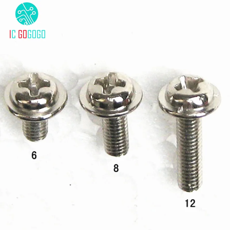 30pcs M3 M4 M3*6/8/12mm M4*6/8/12mm Electroplating Round Head Cap Cross Screw Nut for PCB Computer Board Copper Pillar Chassis
30pcs M3 M4 M3*6/8/12mm M4*6/8/12mm Electroplating Round Head Cap Cross Screw Nut for PCB Computer Board Copper Pillar Chassis