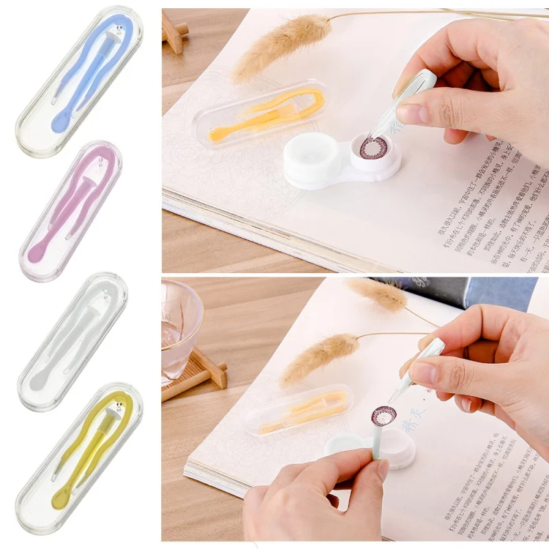 Remover Contact Lenses Inserter Color Tweezers Suction Stick Eyes Care Tool Kit Contact Lens Case Clip Stick Tweezers Silicone H
Remover Contact Lenses Inserter Color Tweezers Suction Stick Eyes Care Tool Kit Contact Lens Case Clip Stick Tweezers Silicone H