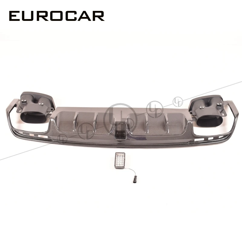 S-CLASS W222 S63 S65 B-style CARBON fiber rear diffuser lip with exhaust tips muffler tips B Logo for W222 S63 S65 B style
S-CLASS W222 S63 S65 B-style CARBON fiber rear diffuser lip with exhaust tips muffler tips B Logo for W222 S63 S65 B style