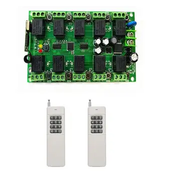 Intelligent Home DC12V 10A 10CH Wireless Remote Control Switch System Receiver Transmitters for Garage Door led electric switch
Intelligent Home DC12V 10A 10CH Wireless Remote Control Switch System Receiver Transmitters for Garage Door led electric switch