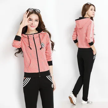 2019Sportswear Suit Female Spring and Autumn Fashion Casual Suit Korean Hooded Tops Leisure Wear
2019Sportswear Suit Female Spring and Autumn Fashion Casual Suit Korean Hooded Tops Leisure Wear