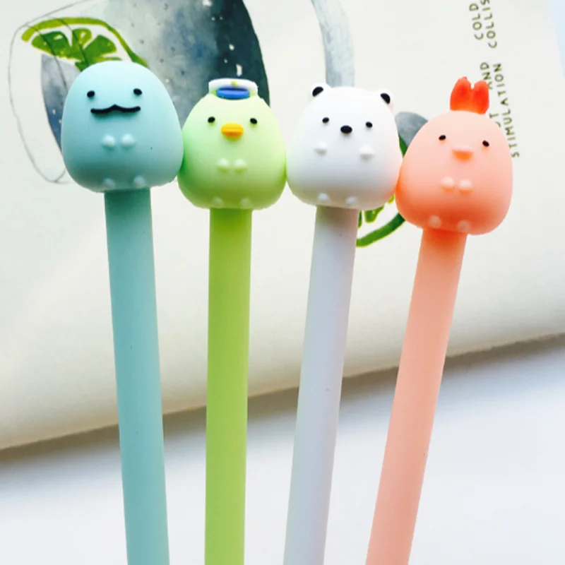 4 Pcs/lot Lovely Sumikko Gurashi Gel Pen Signature School Pen Stationery School Office Supply Promotional Gift
4 Pcs/lot Lovely Sumikko Gurashi Gel Pen Signature School Pen Stationery School Office Supply Promotional Gift