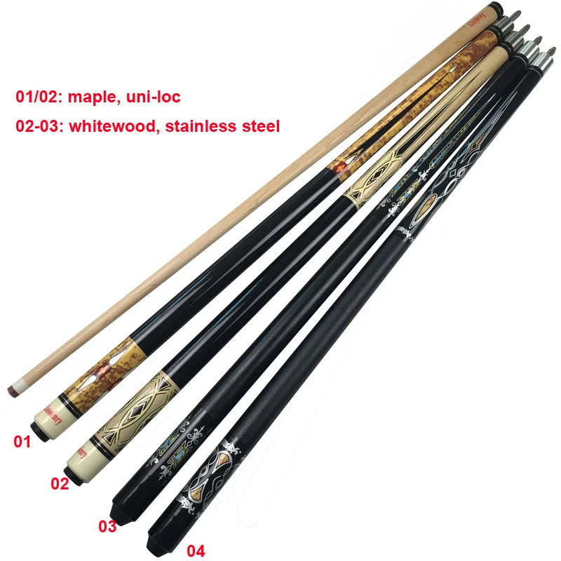 Free shipping Jassinry 12.75mm Billiard Pool cues Maple Uni-Loc Cues Stainless steel Joint whitewood design China wholesale
Free shipping Jassinry 12.75mm Billiard Pool cues Maple Uni-Loc Cues Stainless steel Joint whitewood design China wholesale