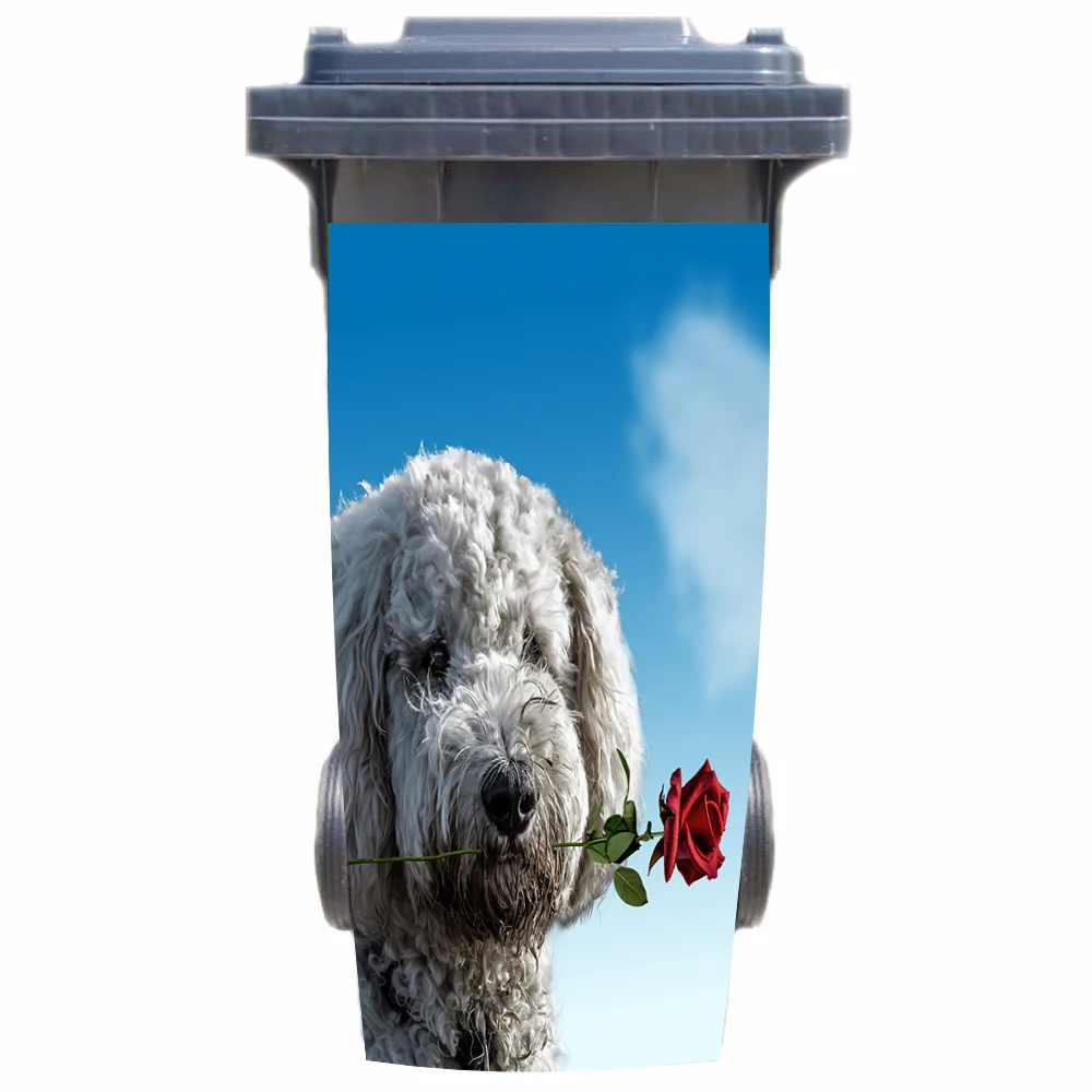 3D Dog Pick Rose Rubbish Bin Sticker Wallpaper mural Wall Print Decal Removable Wall Mural Photo self adhesive Gift
3D Dog Pick Rose Rubbish Bin Sticker Wallpaper mural Wall Print Decal Removable Wall Mural Photo self adhesive Gift