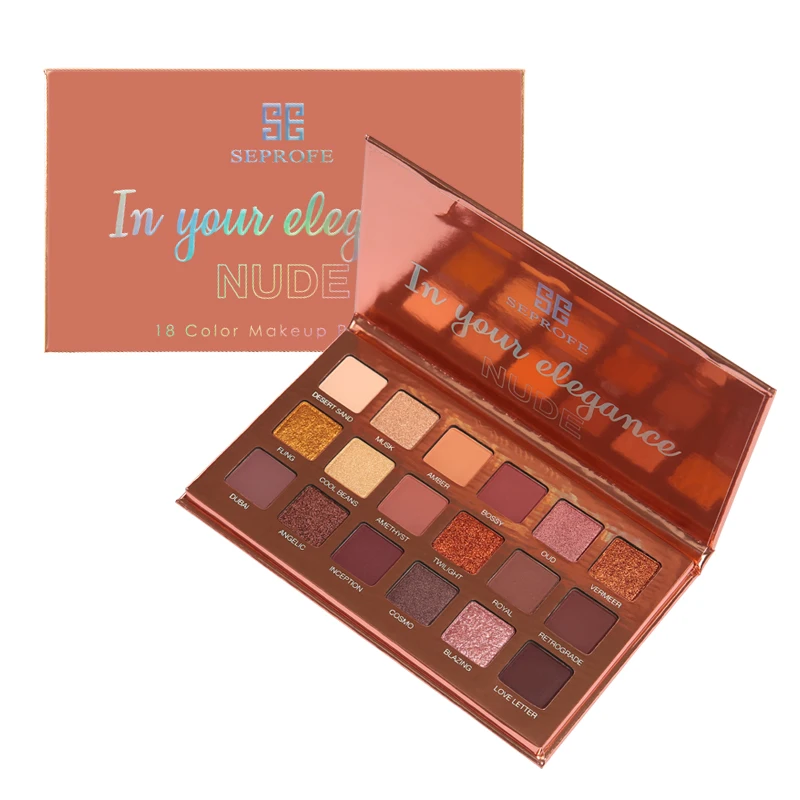 18 Colors Makeup Eyeshadow Palette Makeup Nude Shimmer Matte Eyeshadow Diamond Glitter Pallete Pigmented Eye Shadow maquillage
18 Colors Makeup Eyeshadow Palette Makeup Nude Shimmer Matte Eyeshadow Diamond Glitter Pallete Pigmented Eye Shadow maquillage