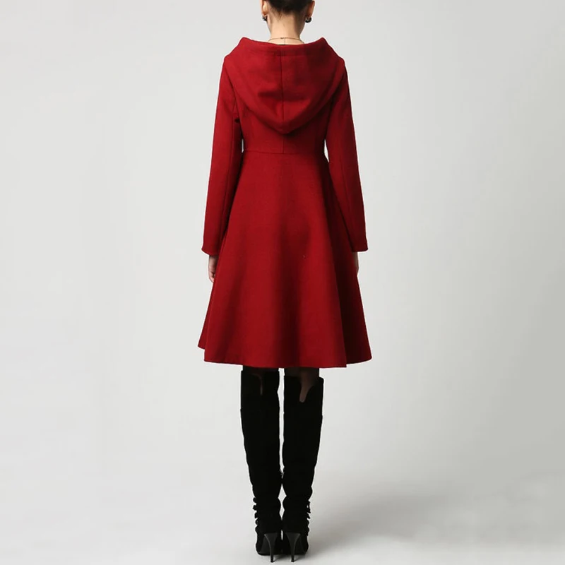 Women Ladies Solid Color Long-Sleeve Long Coats Autumn Winter Hoodie Outwear
Women Ladies Solid Color Long-Sleeve Long Coats Autumn Winter Hoodie Outwear