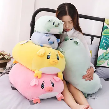 Soft Animal Cartoon Pillow Cushion Cute Fat Pig Plush Toy Stuffed PillowLovely kids Girl Birthday Gift Bedroom household decora
Soft Animal Cartoon Pillow Cushion Cute Fat Pig Plush Toy Stuffed PillowLovely kids Girl Birthday Gift Bedroom household decora