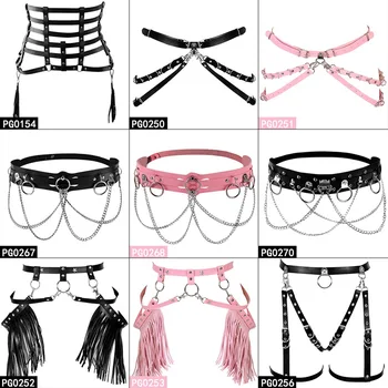 Leather Harness Stockings High Garter Belt Black Sexy Bondage Shorts Plus Size Punk Goth Festiva Club Party Dance Rave for Women
Leather Harness Stockings High Garter Belt Black Sexy Bondage Shorts Plus Size Punk Goth Festiva Club Party Dance Rave for Women