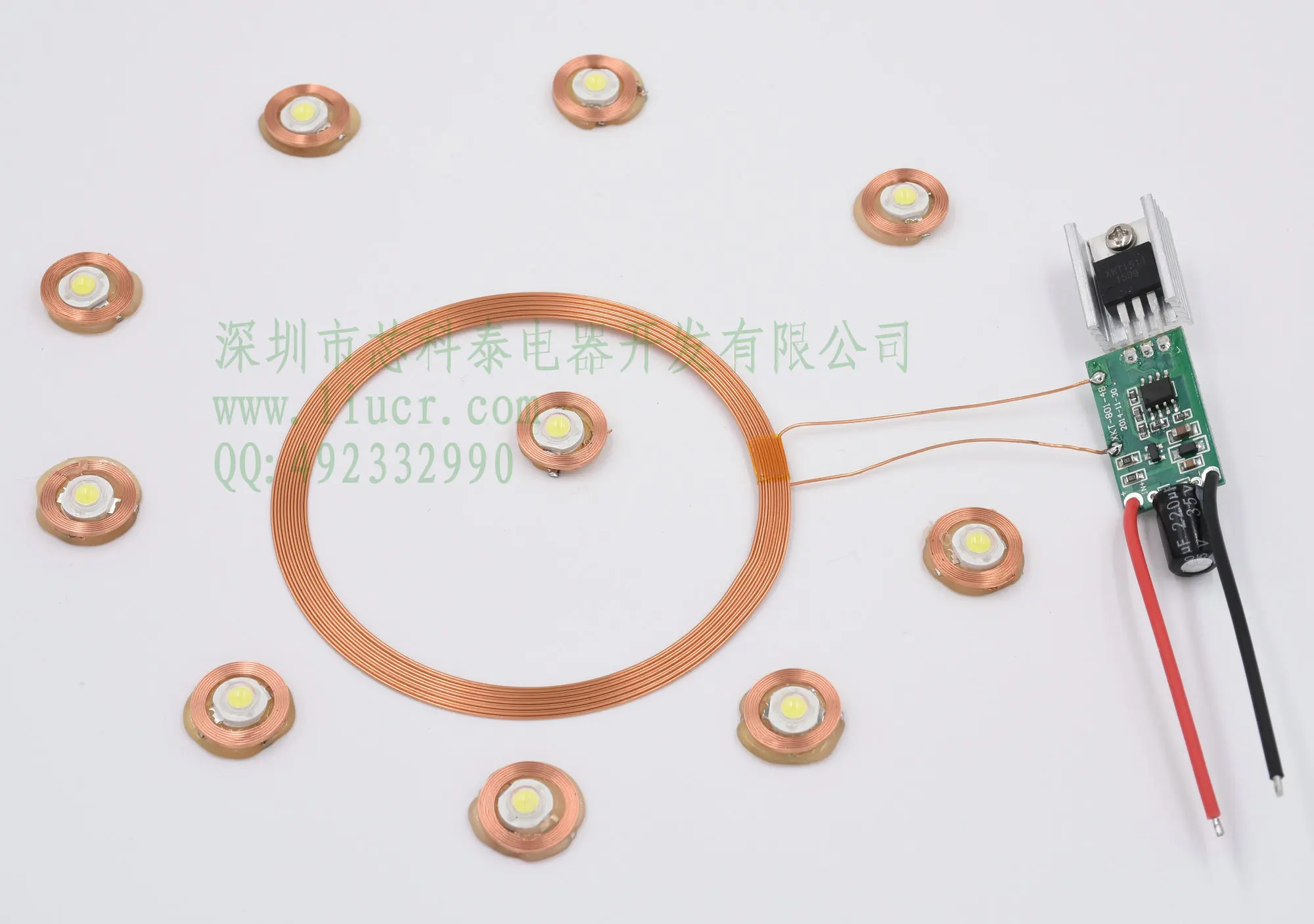 receiving remote 100mm wireless supply wireless transmission wireless charging module module XKT-801 program
receiving remote 100mm wireless supply wireless transmission wireless charging module module XKT-801 program