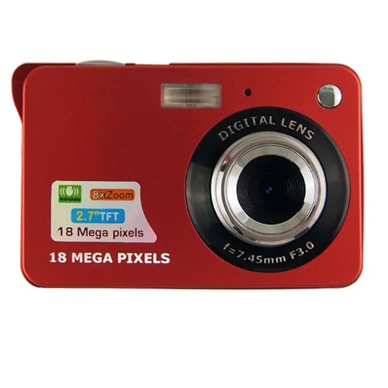 Mini Digital Video Camera 8x Digital Zoom 5MP COMS Camera HD 18MP Resolution 720P Video Recorder
Mini Digital Video Camera 8x Digital Zoom 5MP COMS Camera HD 18MP Resolution 720P Video Recorder