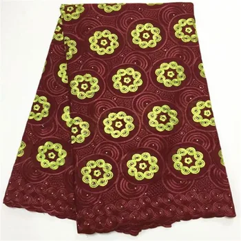 New Arrival Coffee African Flower Pattern Swiss Cotton Lace Fabric Hot sale Swiss Voile Lace For Cloths
New Arrival Coffee African Flower Pattern Swiss Cotton Lace Fabric Hot sale Swiss Voile Lace For Cloths