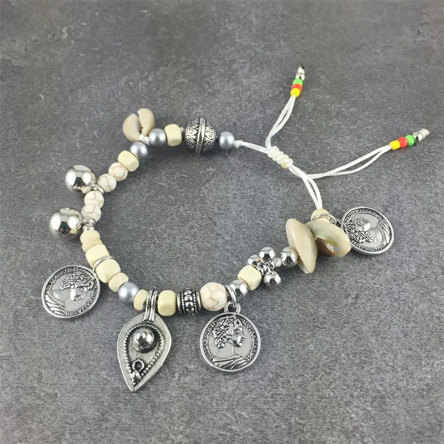 New Handmade Bracelets Tassel Charm Bracelets Bangle Sea Beach Shell Beaded Bohemia Bracelets For Summer Women
New Handmade Bracelets Tassel Charm Bracelets Bangle Sea Beach Shell Beaded Bohemia Bracelets For Summer Women