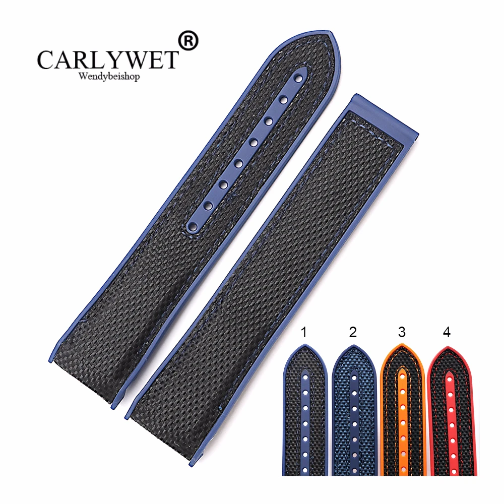 CARLYWET 20 22mm Wholesale Hot Sell Rubber Silicone With Nylon Replacement Watch Band Strap Belt For Planet Ocean 45 42mm
CARLYWET 20 22mm Wholesale Hot Sell Rubber Silicone With Nylon Replacement Watch Band Strap Belt For Planet Ocean 45 42mm
