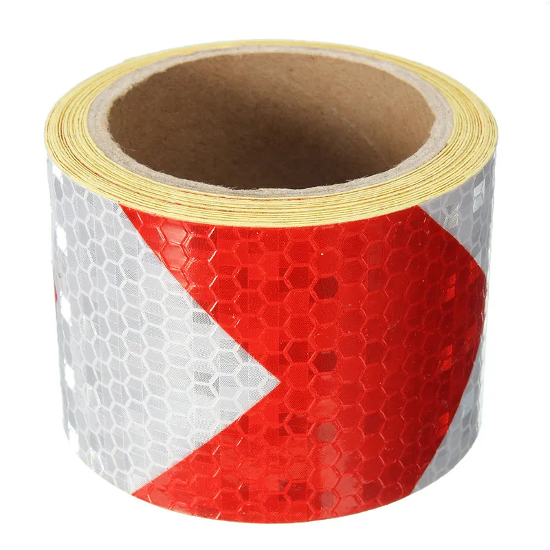 High Quality 2"X10' 3 Meters Red White Arrows Reflective Warning Conspicuity Tape Film Sticker New Arrival
High Quality 2"X10' 3 Meters Red White Arrows Reflective Warning Conspicuity Tape Film Sticker New Arrival