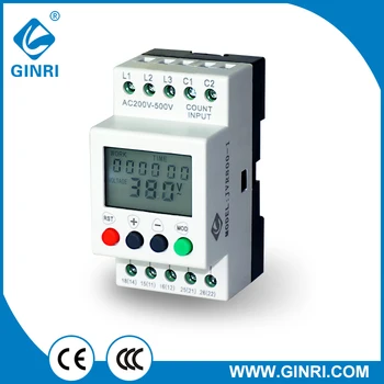JVR800-1 LCD Display Three-phase Voltage Monitoring Relays with counting and timing
JVR800-1 LCD Display Three-phase Voltage Monitoring Relays with counting and timing
