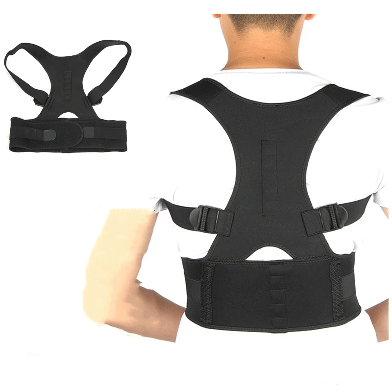 Adjustable Posture Corrector Back Brace Support for Shoulder Back Waist Pain Relief Double Strong Splints Humpback Body Shape
Adjustable Posture Corrector Back Brace Support for Shoulder Back Waist Pain Relief Double Strong Splints Humpback Body Shape