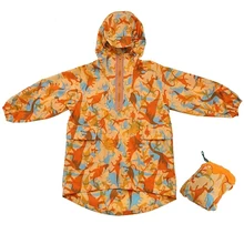Imperméable de sécurité animale en plein air imperméable Poncho couverture de dinosaure manteau de pluie enfants costume filles Gabardina Mujer Poncho de pluie 50KO143(China)