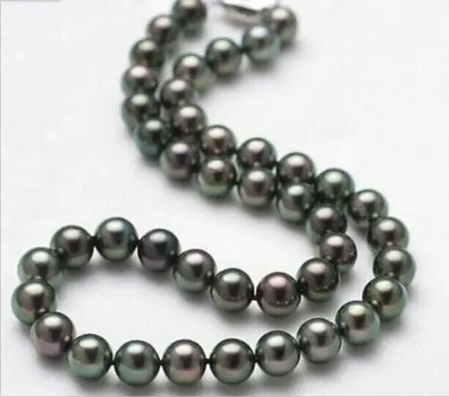Free Shipping >>>>> 8.5-9.5mm natural tahitian black green pearl necklace 18inch s925
Free Shipping >>>>> 8.5-9.5mm natural tahitian black green pearl necklace 18inch s925
